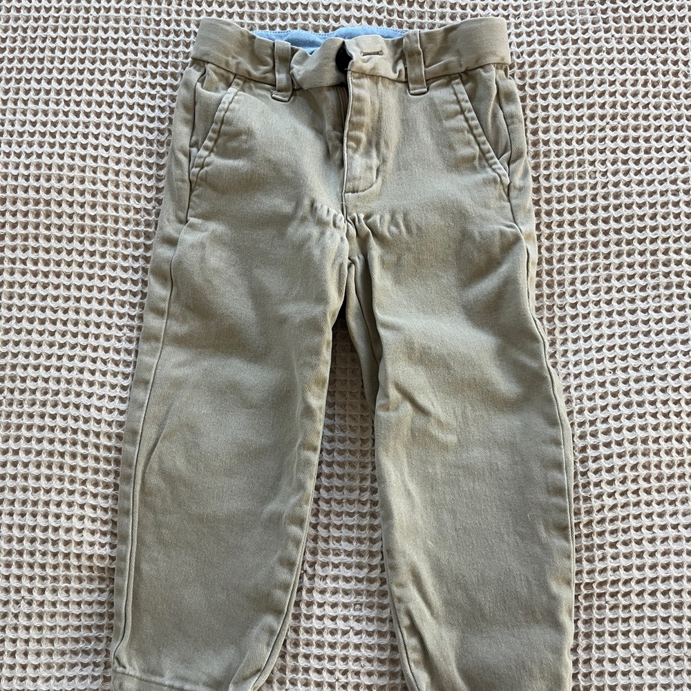 Janie & Jack chinos 2T - tan